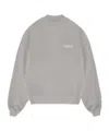 Represent Owners Club Script Sweater In Gray