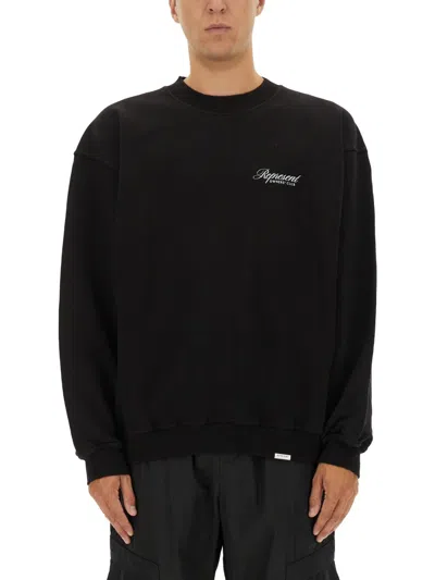 REPRESENT "OWNERS CLUB SCRIPT" SWEATSHIRT