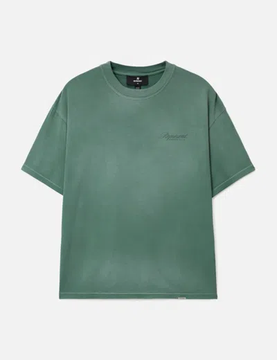 Represent Owners Club Script T-shirt In Blue