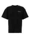 Represent England Legacy Oversized Cotton T-shirt In Black