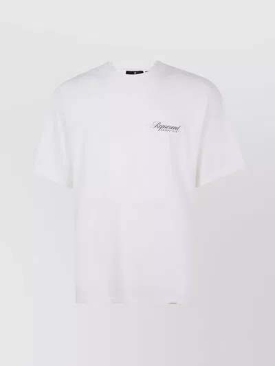 Represent Owners Club Script T-shirt In White