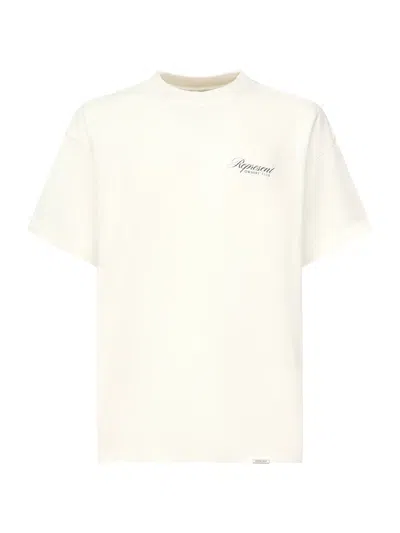 Represent Owners Club Script T-shirt In White