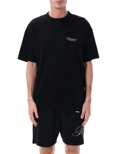 Represent Owners Club Script T-shirt In Black