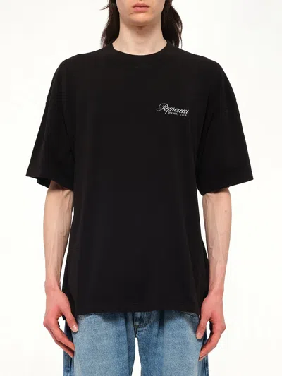 Represent Owners Club Script T-shirt In Black