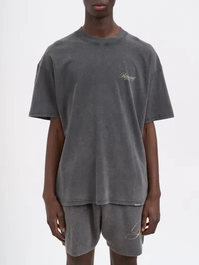 Represent Owners Club Script T-shirt In Gray