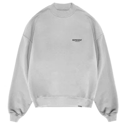 Represent Owners Club Sweater In Gray
