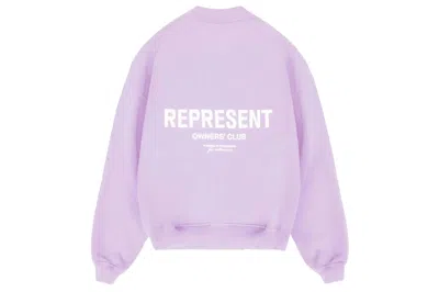 Pre-owned Represent Owners Club Sweater Lilac