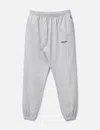 Represent Owners Club Logo-print Cotton Sweatpants In Gray