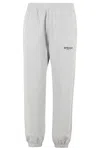 Represent Logo Print Sweatpants In Ash Grey Black