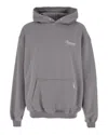 Represent Grey Hoodie With Logo Lettering On The Front And Maxi Logo Print On The Rear In Cotton Man In Gray