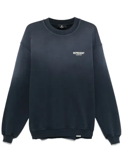 Represent Owners Club Sweatshirt In Blue