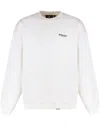Represent Long-sleeved Sweatshirt In White
