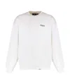 Represent Long-sleeved Sweatshirt In White