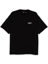 Represent Owners Club Logo Printed Crewneck T-shirt In Black