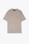 REPRESENT REPRESENT OWNERS CLUB T-SHIRT FAEDED LIGHT BROWNCOTTON T-SHIRT WITH LOGO - OWNERS CLUB T-SHIRT