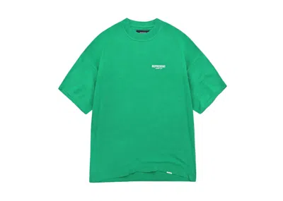 Pre-owned Represent Owners Club T-shirt In Island Green