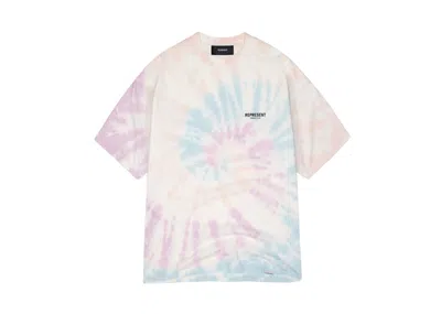 Pre-owned Represent Owners Club T-shirt In Tie Dye