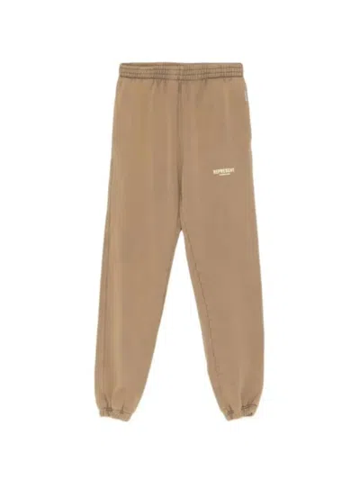 Represent Owners Club Track Pants In Brown
