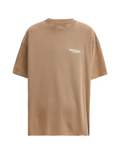 Represent Owners Club T-shirt In Brown
