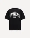 Represent Owners Club Printed T-shirt In Black