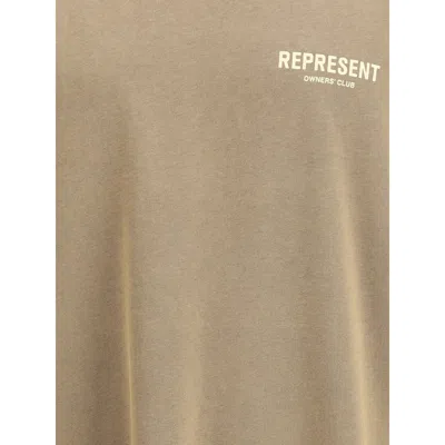 Represent Owners Club T-shirt In Metallic