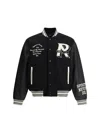 Represent Owners Club Varsity Jacket In Black