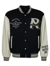 Represent Owners Club Varsity Jacket In Black