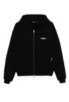 Represent Owners Club Zip-up Hooded Sweatshirt In Black