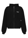 Represent Owners Club Zip Up Sweatshirt In Black