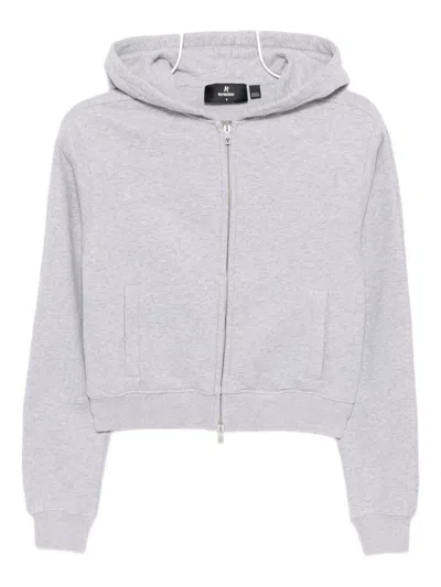 Represent Owners Club Zipped Hoodie In Gray