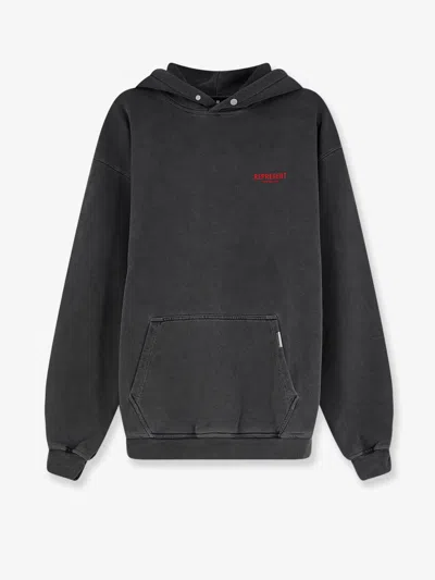 Represent Owners Cotton Sweatshirt In Gray