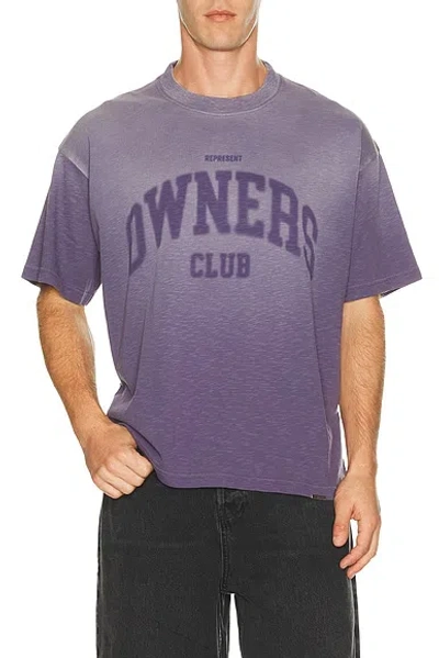 Represent Owners T-shirt In Purple