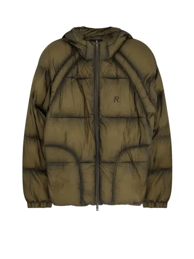 REPRESENT PADDED AND QUILTED DOWN JACKET