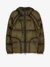 Represent Padded And Quilted Down Jacket In Green