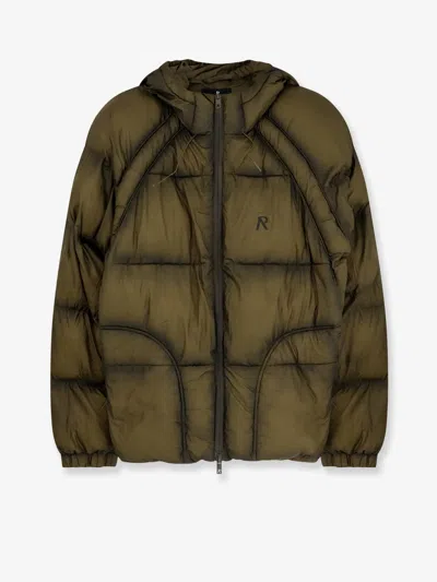 REPRESENT PADDED AND QUILTED DOWN JACKET