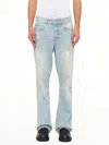 Represent Painted Denim Jeans In Blue