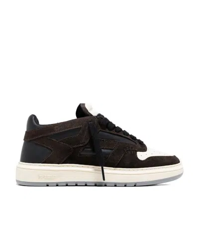 Represent Panelled Lace-up Sneakers In Black