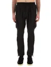 Represent Tapered Cargo Pants With Adjustable Drawstring In Black