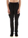 Represent 247 Toggle-fastening Track Pants In Black