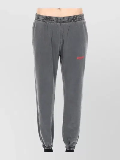 Represent Pants Elastic Cuffs Back And Side Pockets In Gray