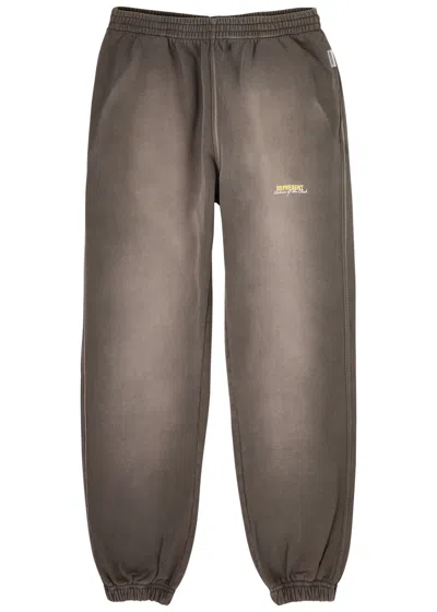 Represent Patron Of The Club Cotton Sweatpants In Olive