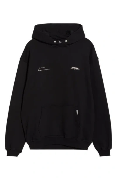 REPRESENT REPRESENT PATRON OF THE CLUB GRAPHIC HOODIE