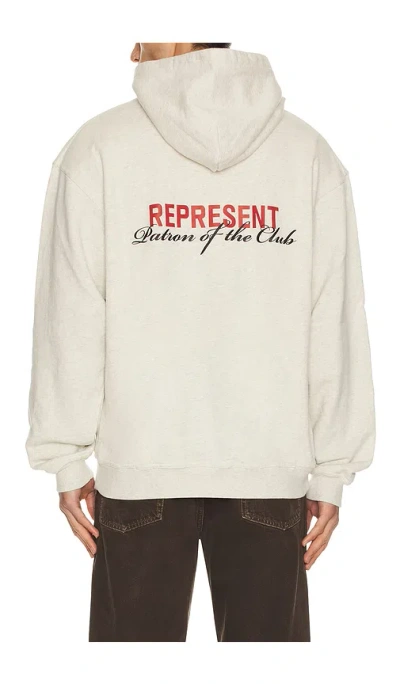 Represent Patron Of The Club Hoodie In Multi
