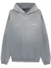 Represent Powder Blue Cotton Sweatshirt In Grey