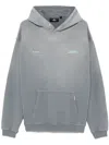 Represent Powder Blue Cotton Sweatshirt In Grey