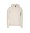 Represent Classic Hoodie With Front Kangaroo Pocket And Adjustable Drawstring In Neutral