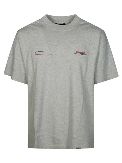 Represent Patron Of The Club T-shirt In Gray