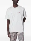 Represent Owners Club Hoodie Tshirt Cream Marl In Gray
