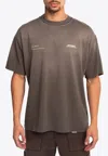 Represent Patron Of The Club Washed T-shirt In Green