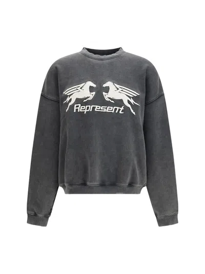 Represent Pegasus Sweatshirt In Gray